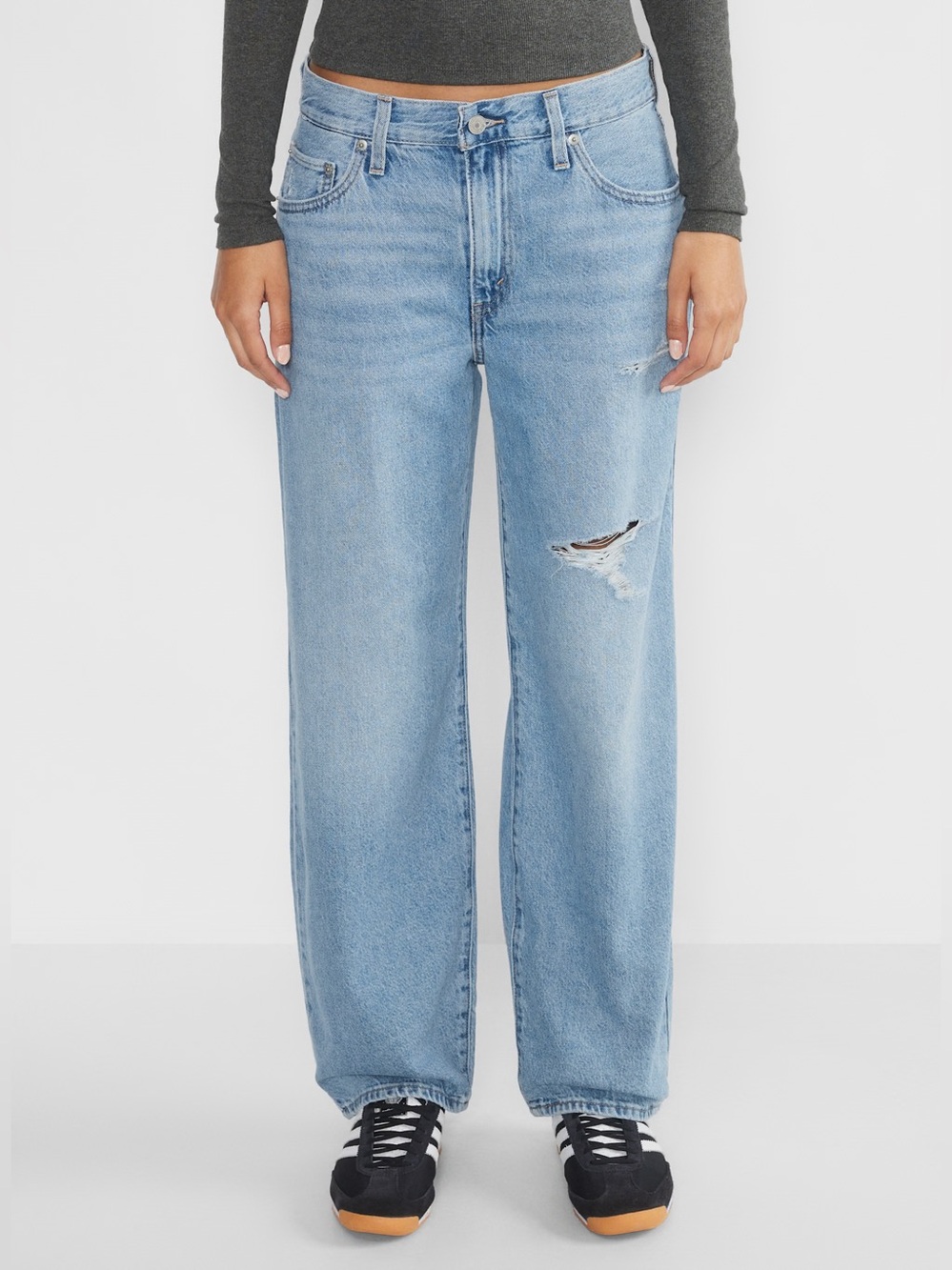 Levi's Baggy Dad Jeans | In The Middle W/ Dmg
